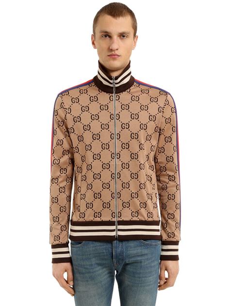 gucci jacquard jacket mens